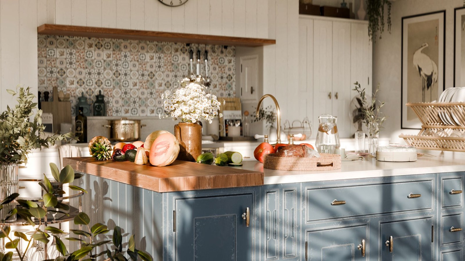 Interior idea for a made-to-measure kitchen